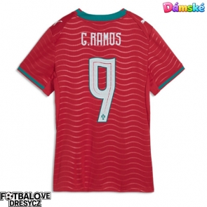 Portugalsko Goncalo Ramos #9 Dámské Domácí Dres MS 2026 Krátký Rukáv